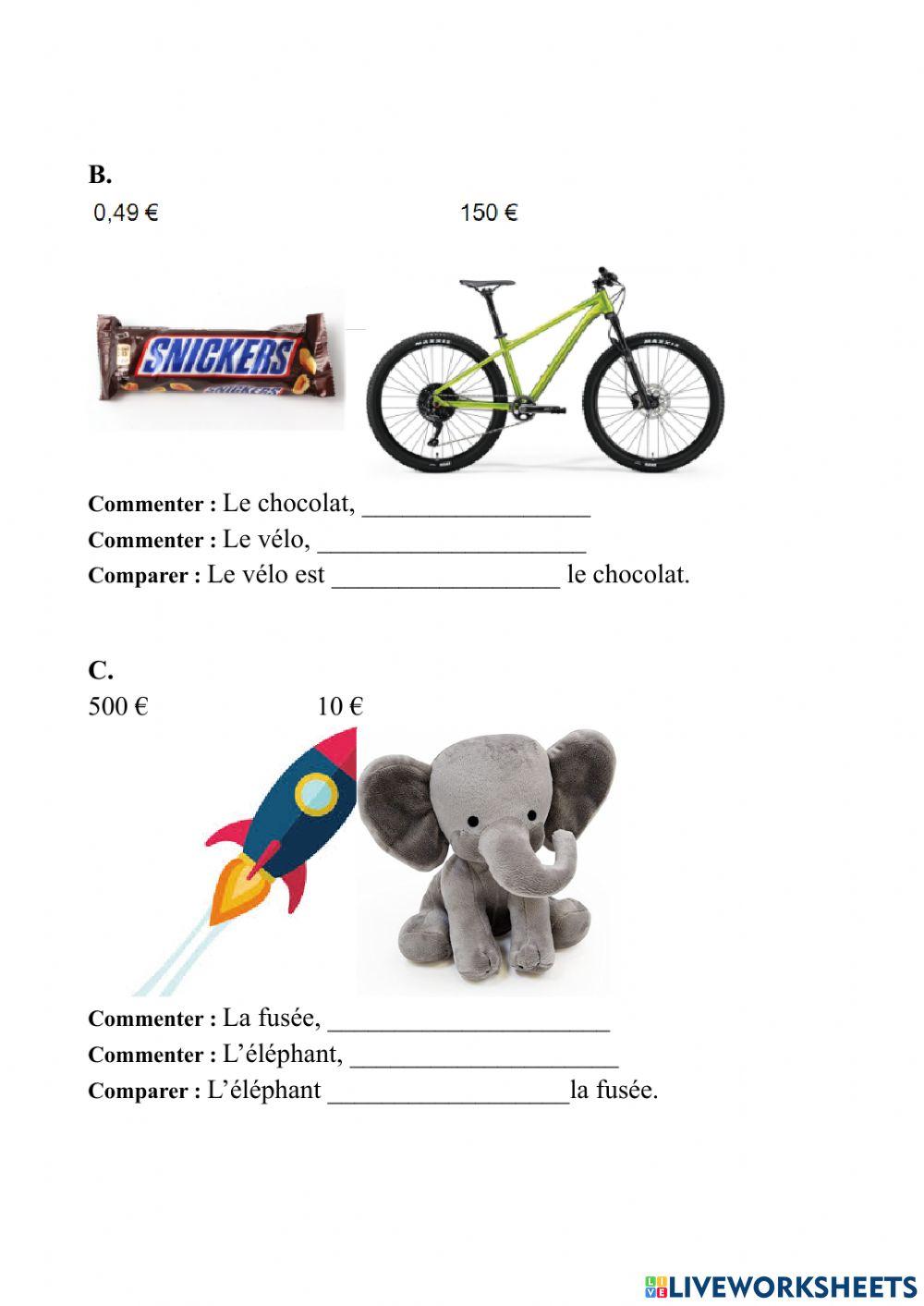 Unite 3. la comperasion