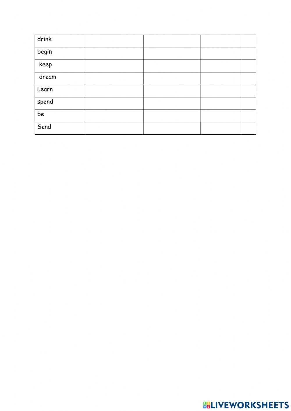 5° verbes 3 - PAP-2