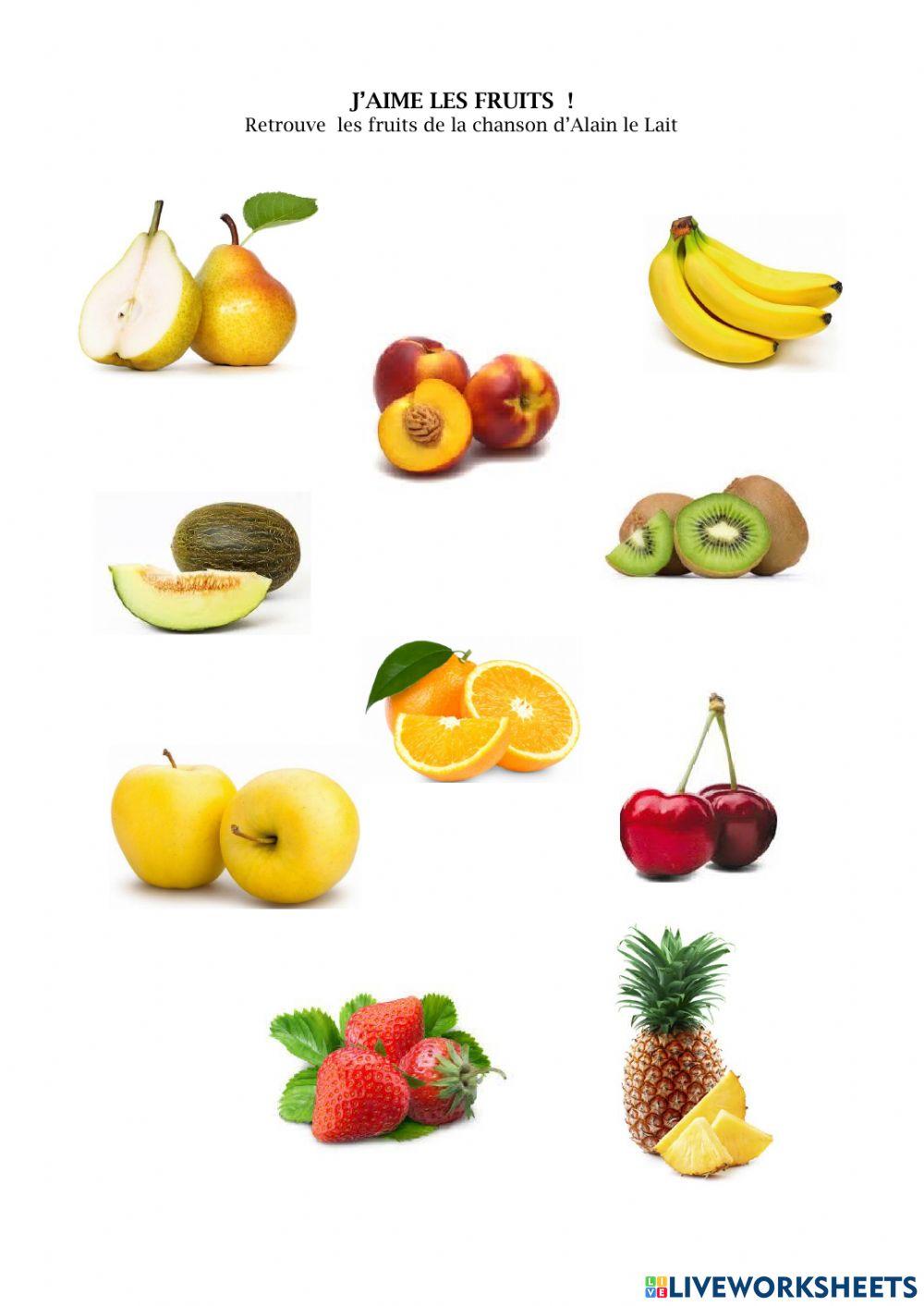 Les fruits