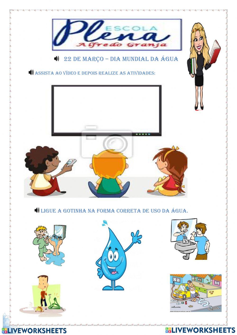 Dia mundial da água