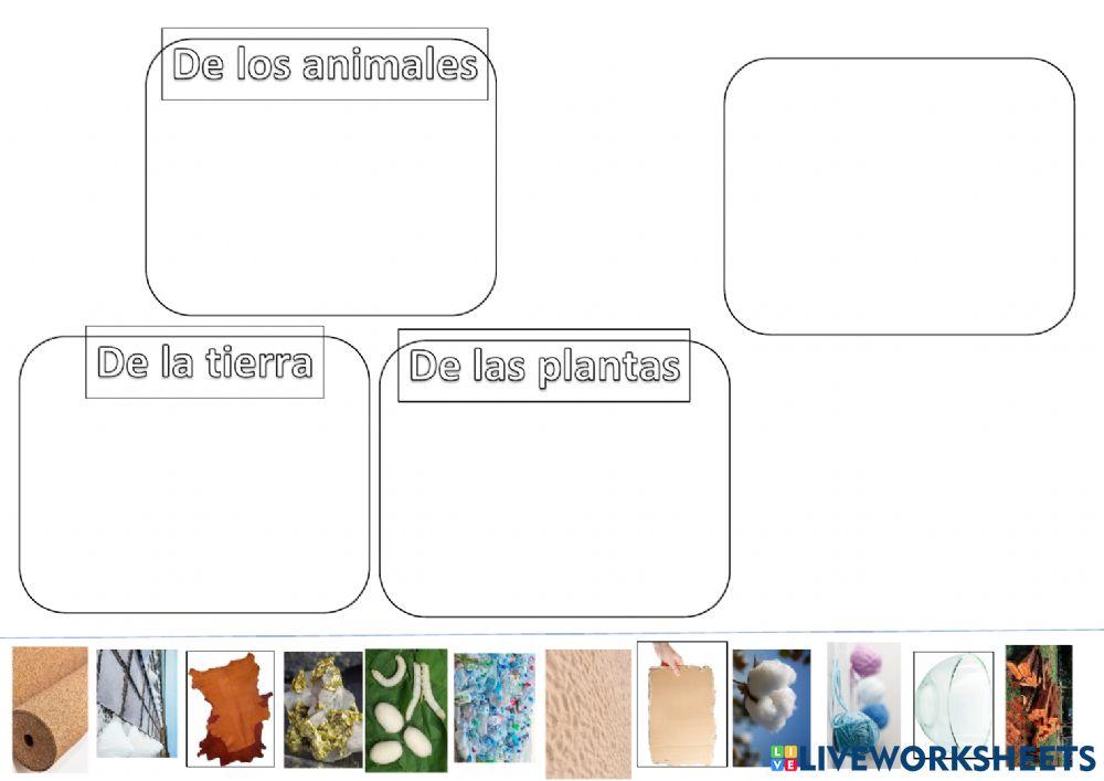 Origen de los materiales