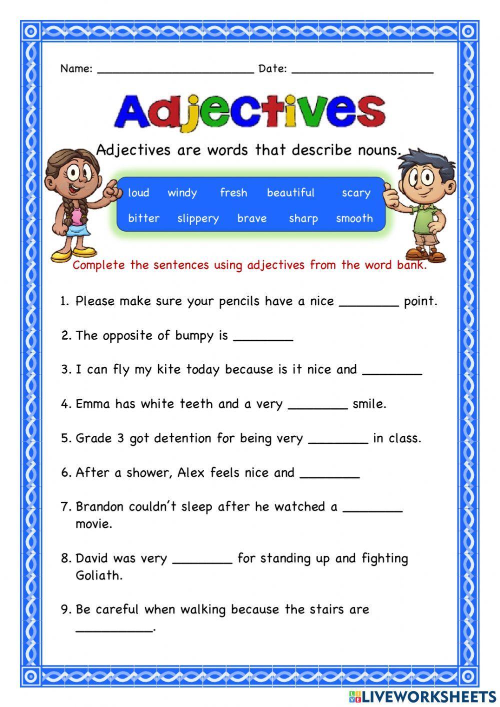 Adjectives