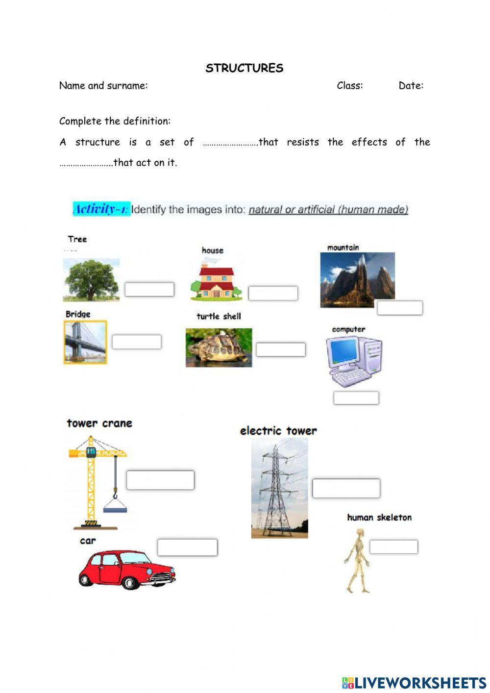 Structures revision