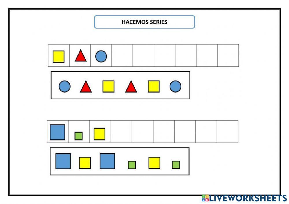 Series de 3 elementos
