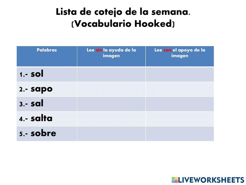 Hooked 12a. semana