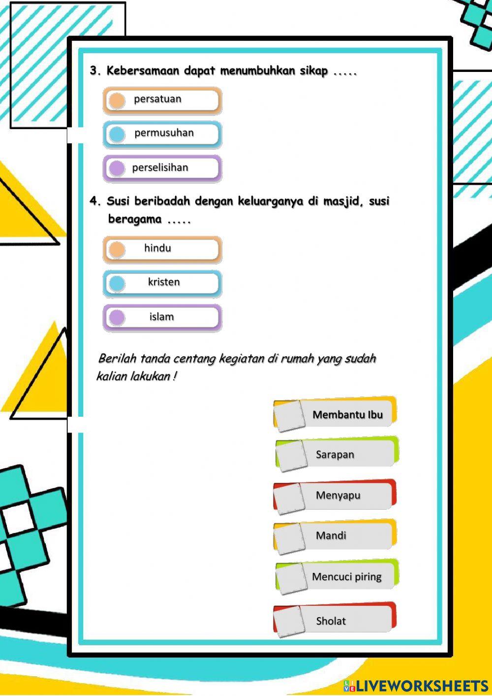 Lkpd kelas 2 tema 7 sdn 02 tembelanggunung