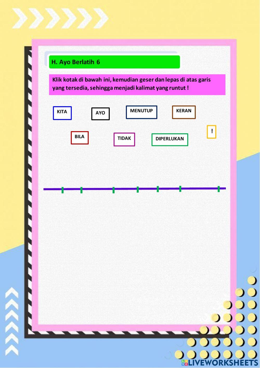 LKPD KELAS 5 tema 8 Subtema 1 PB 1
