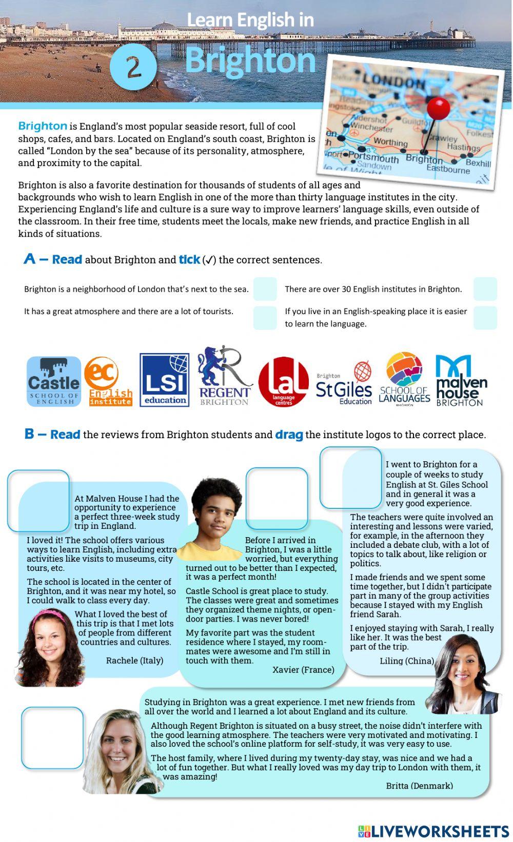 Studying English in Brighton - part 2