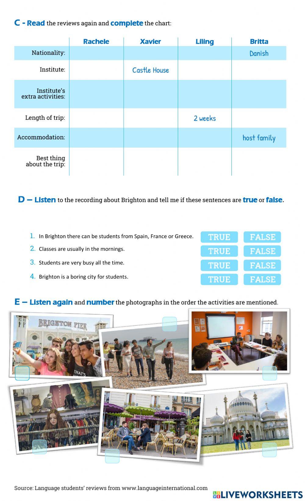 Studying English in Brighton - part 2