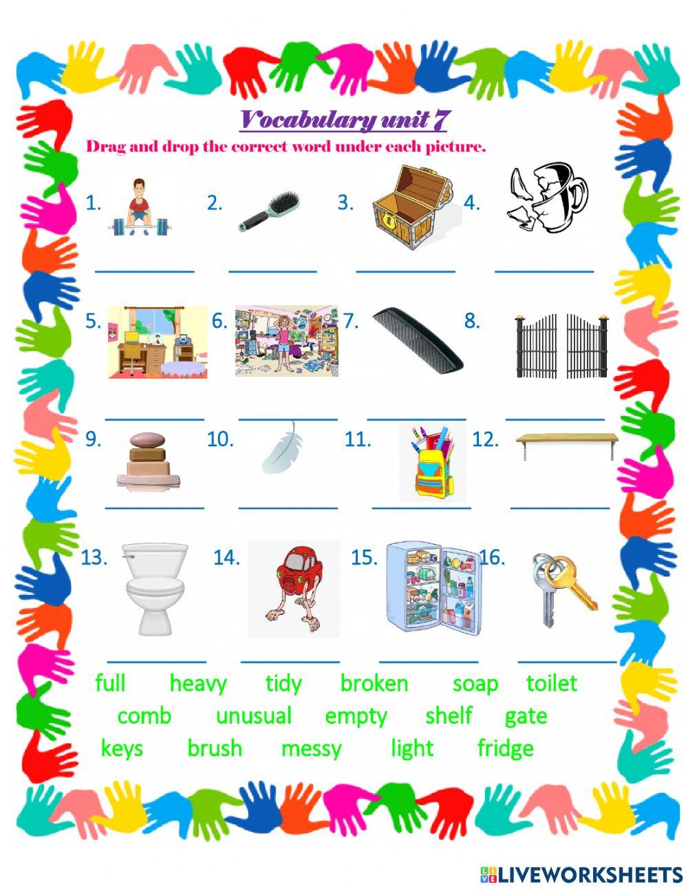 Vocabulary unit 7 (2)