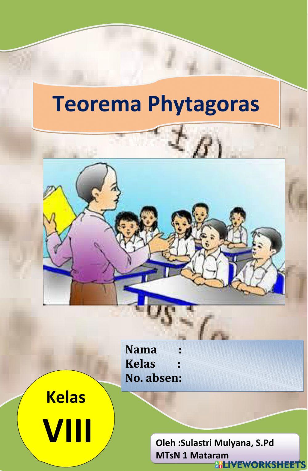 LKPD Matematika Teorema Phytagoras