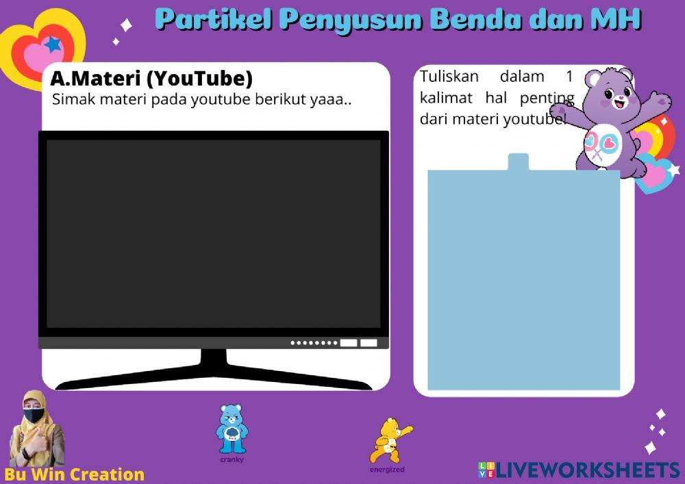 LKPD Kelas 9 Partikel