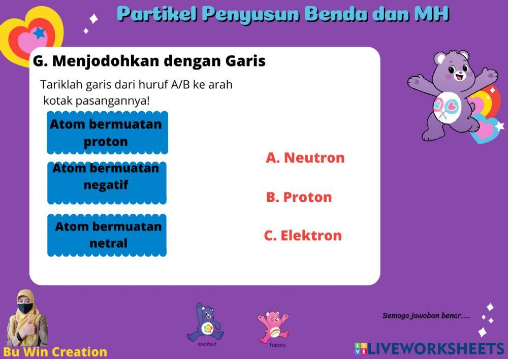 LKPD Kelas 9 Partikel