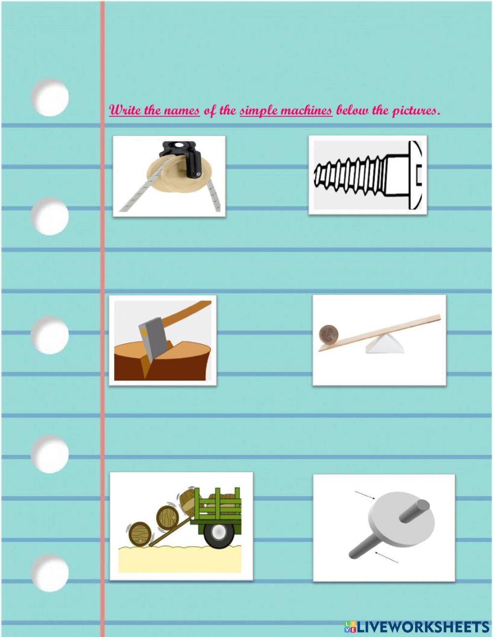 Simple Machine Definitions