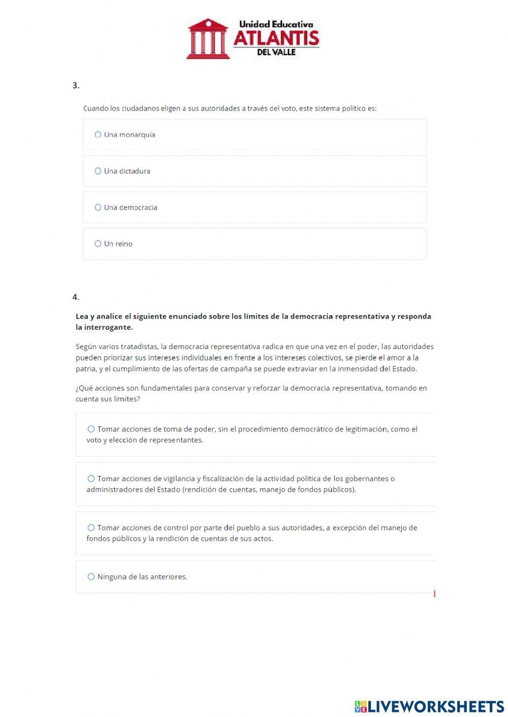 La democracia moderna