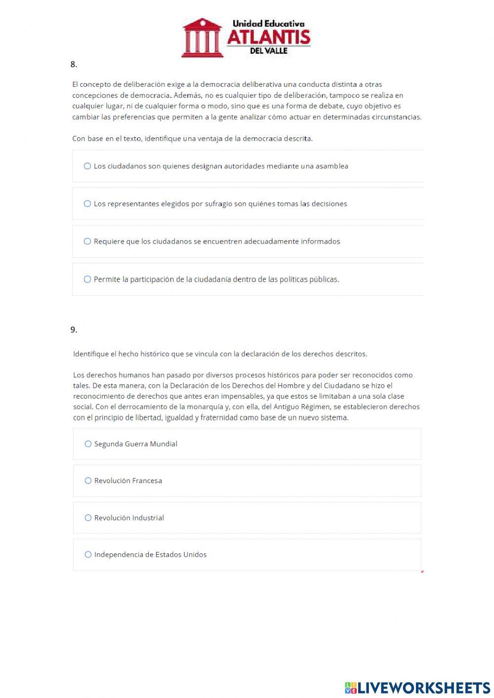 La democracia moderna