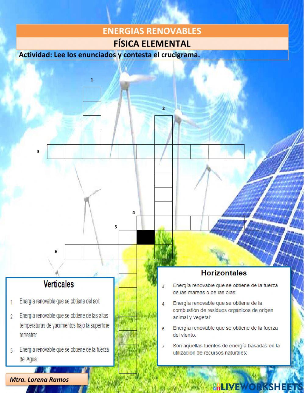 Energías renovables