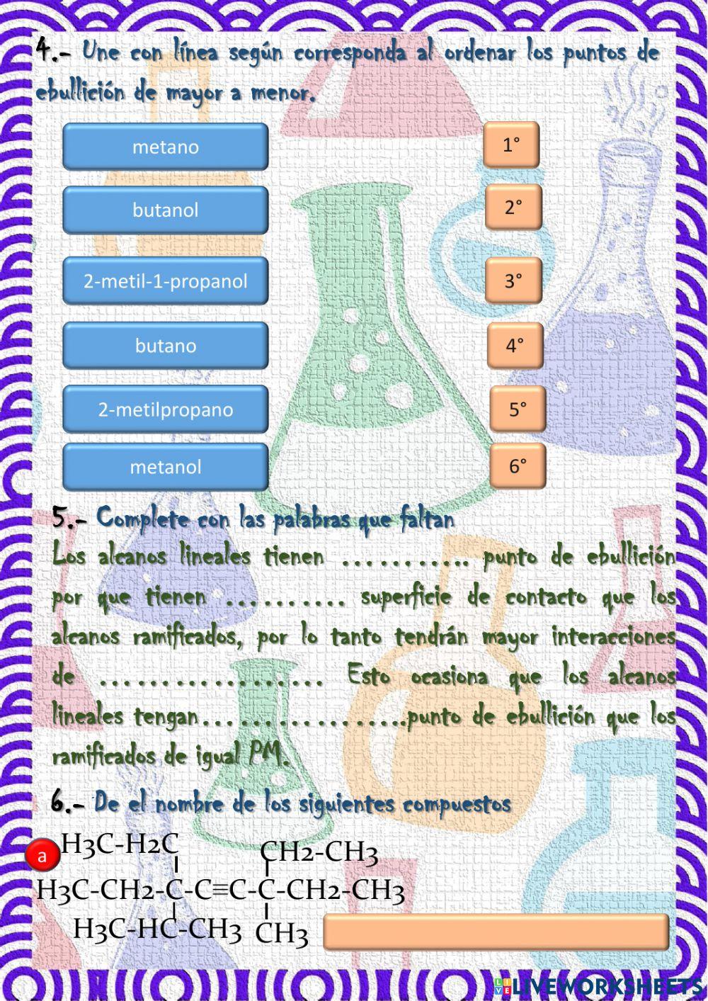 Propiedades Físicas de Compuestos Orgánicos