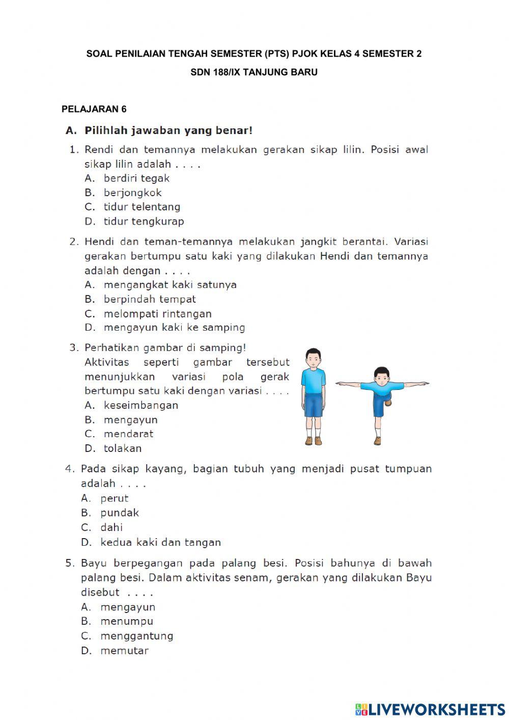 Mengupas Tuntas Soal Penjas Kelas 4: Panduan Lengkap untuk Siswa dan Guru Mengupas Tuntas Soal Penjas Kelas 4: Panduan Lengkap untuk Siswa dan Guru