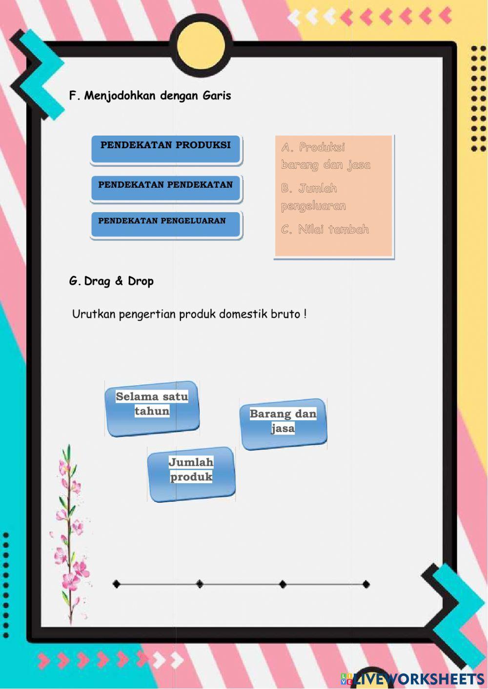 Tugas Pelatihan E-LKPD LiveWorkSheet