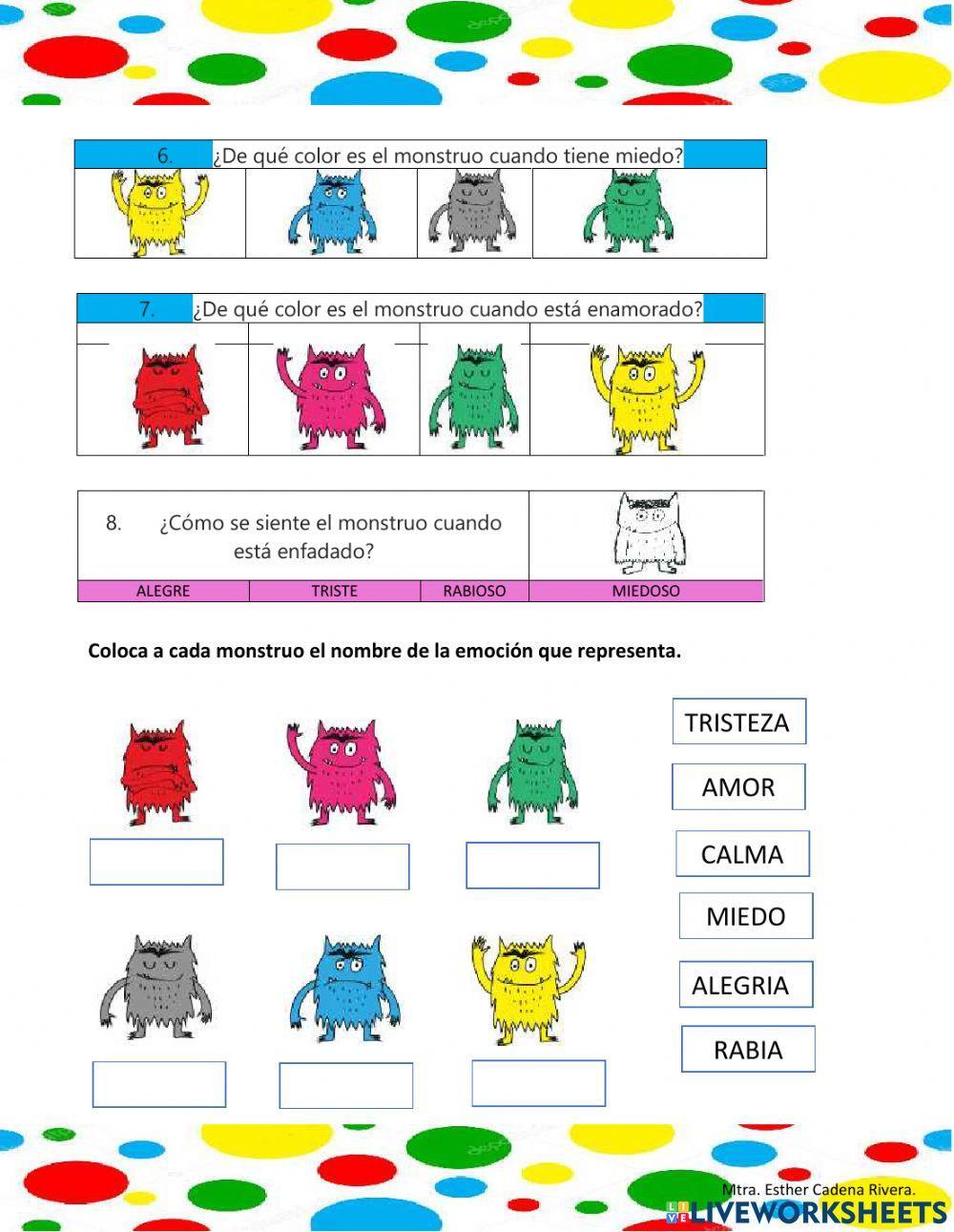 El monstruo de colores