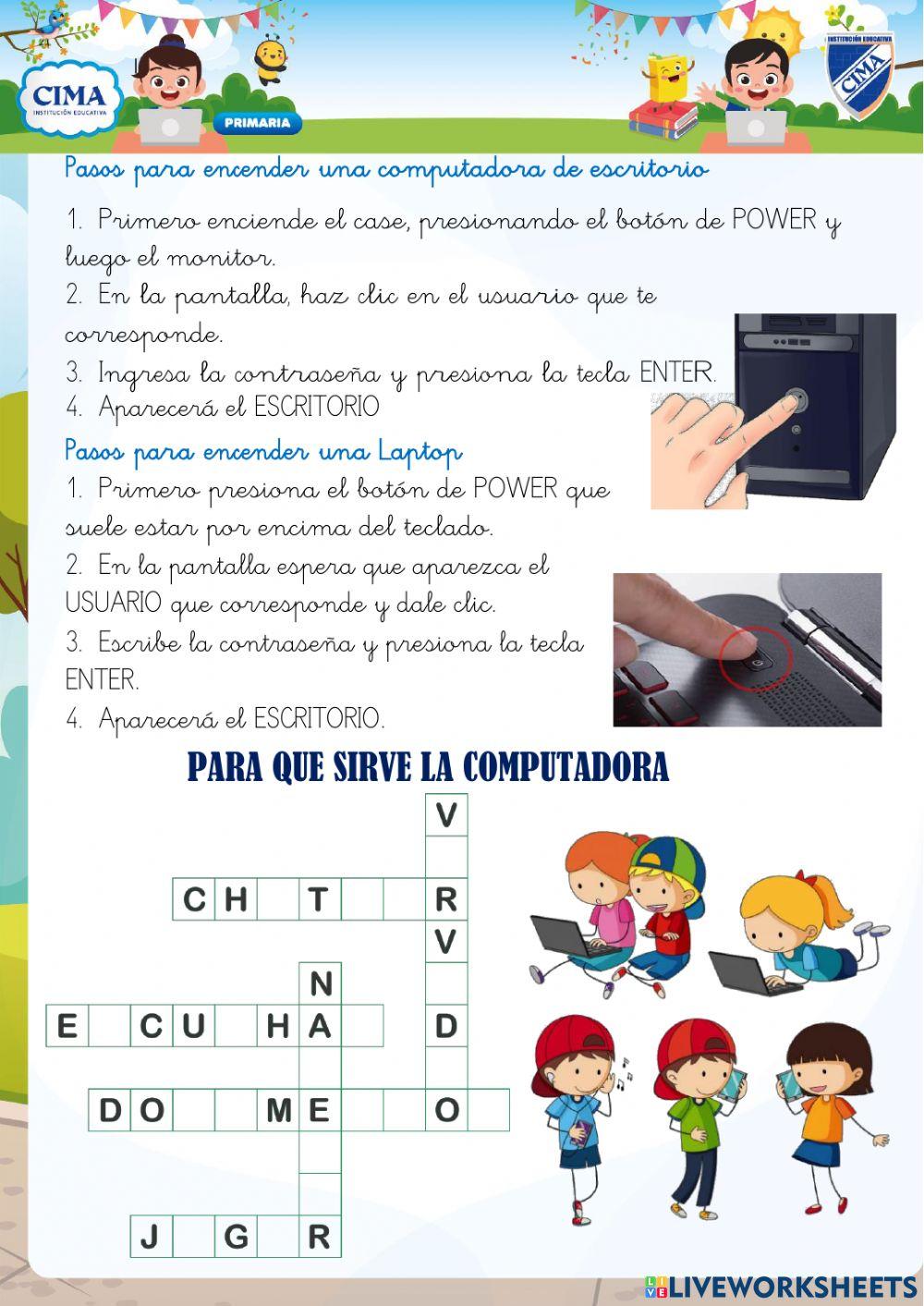 Ficha 02: LA COMPUTADORA