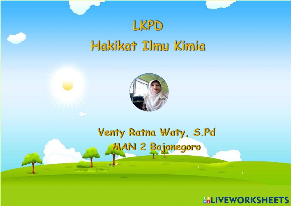 E-LKPD Hakikat Ilmu Kimia
