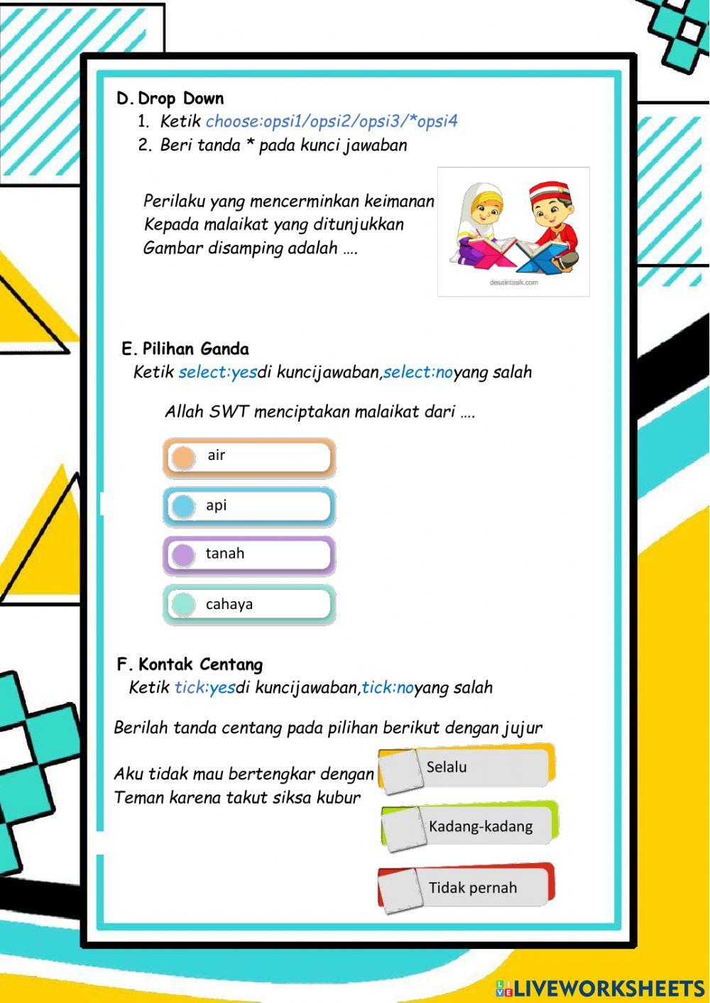 Beriman Kepada Malaikat Allah SWT