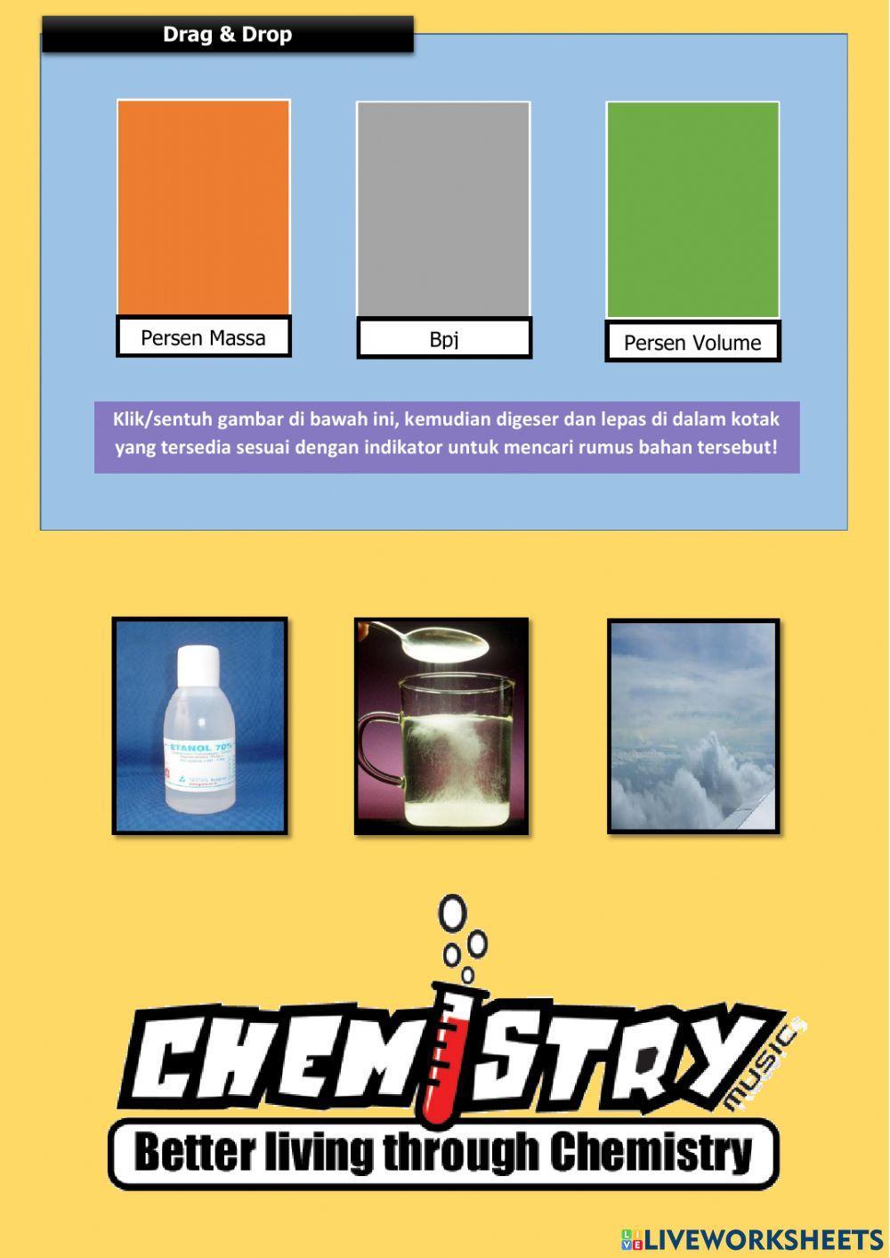 Latihan LKPD Kadar Zat dalam Campuran