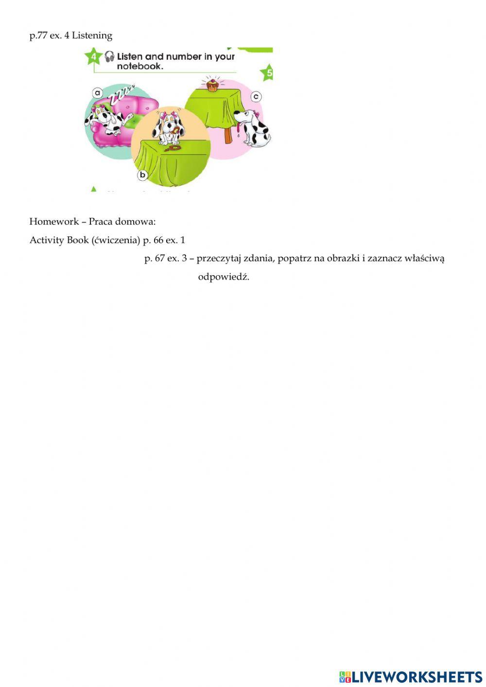 Fairyland 3 Unit 10a