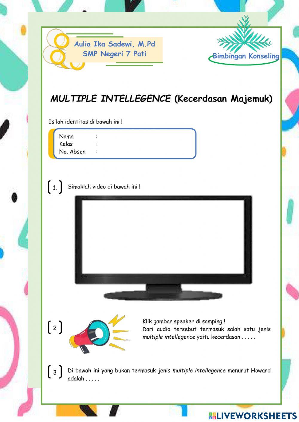 Multiple Intellegence