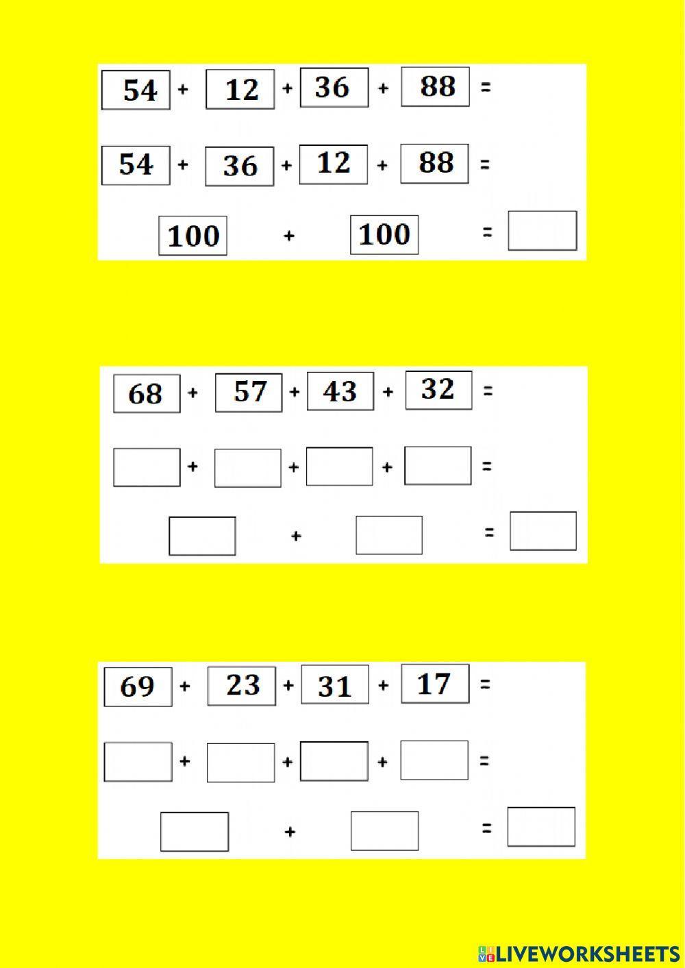 Buscando el 10, 100 y 1000