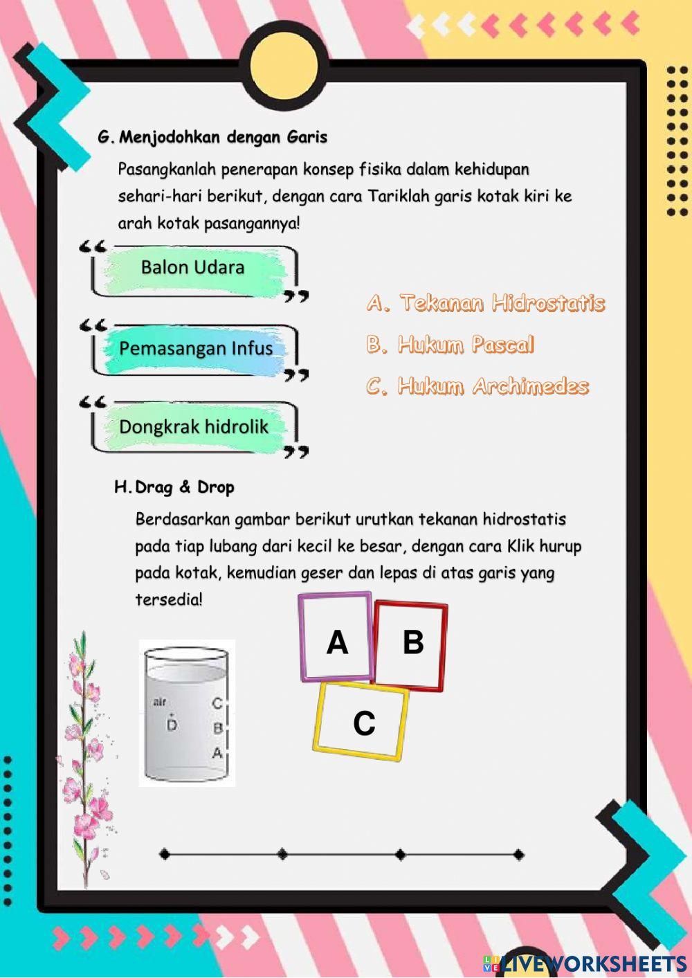 LKPD Tekanan Hidrostatis