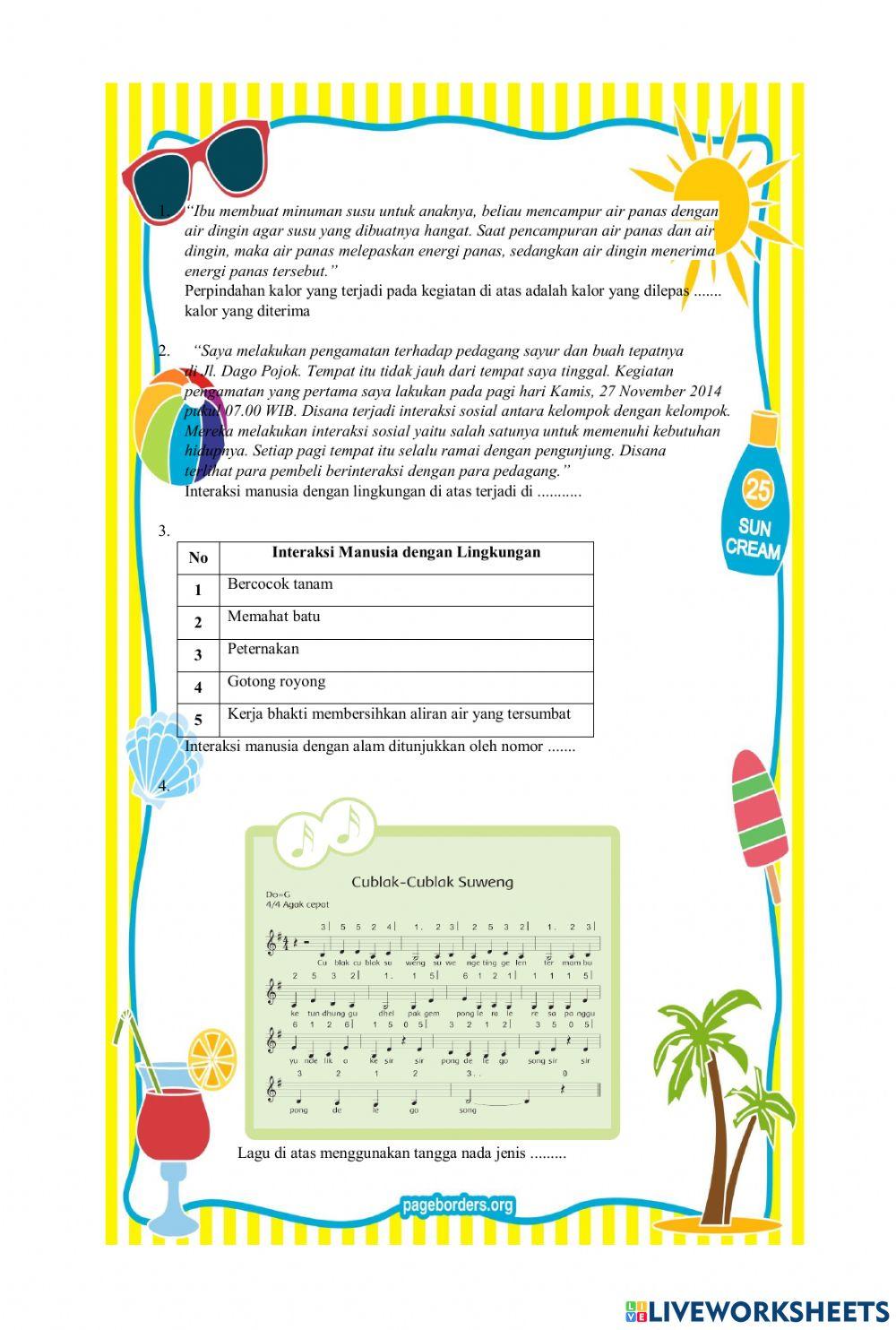 LKPD Tema 6 Sub Tema 1