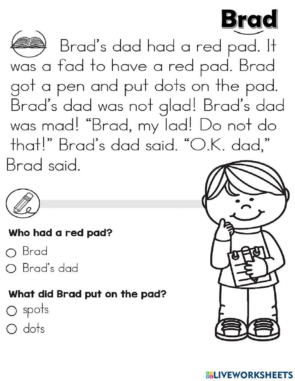 Brad's dad