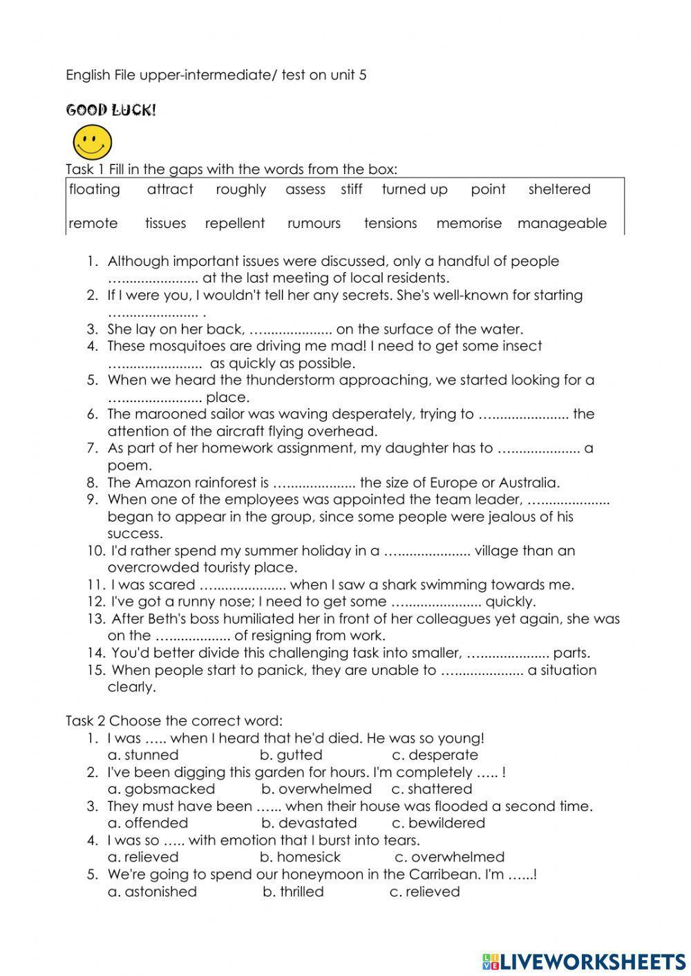 English File up… | Free Interactive Worksheets | 843005