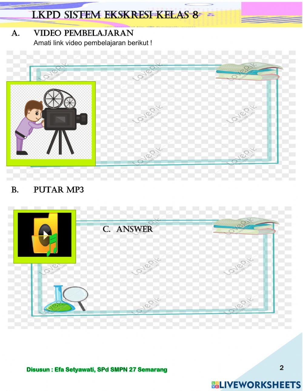 Lkpd sistem ekskresi