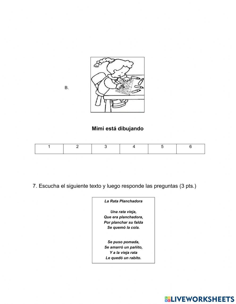 Prueba Diagnóstica Segundo Nivel de Transición