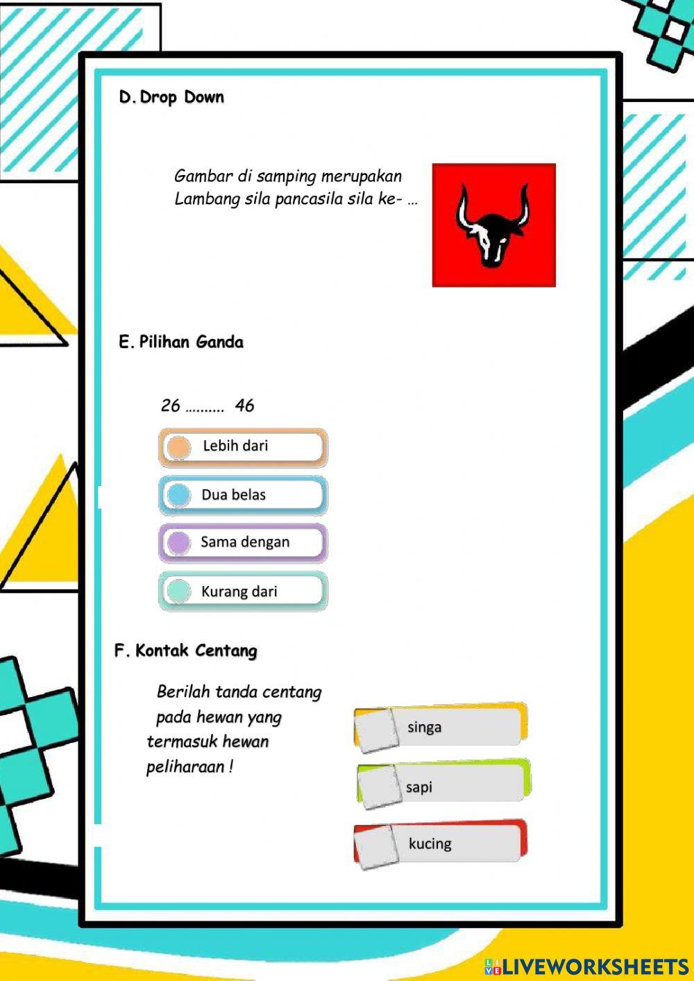 Kumpulan soal tema 7 sub tema 3 kelas 5