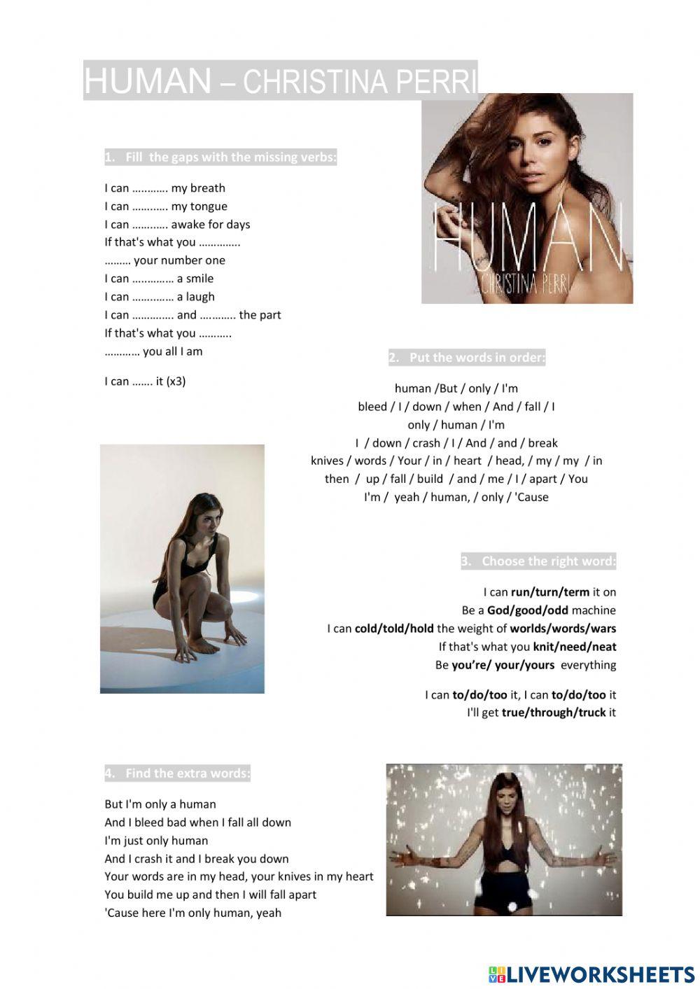 Human Christina Perri