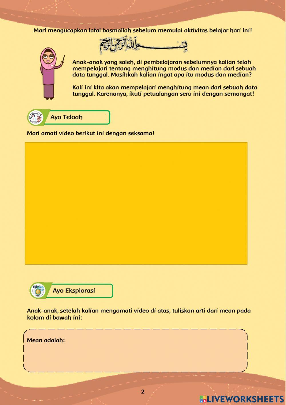 LKPD Mean