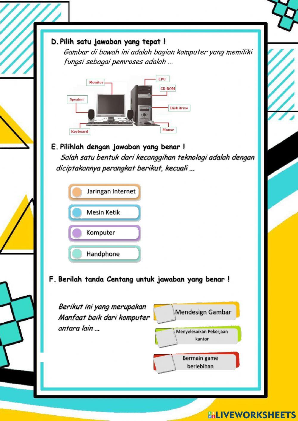 Dampak Sosial Informatika