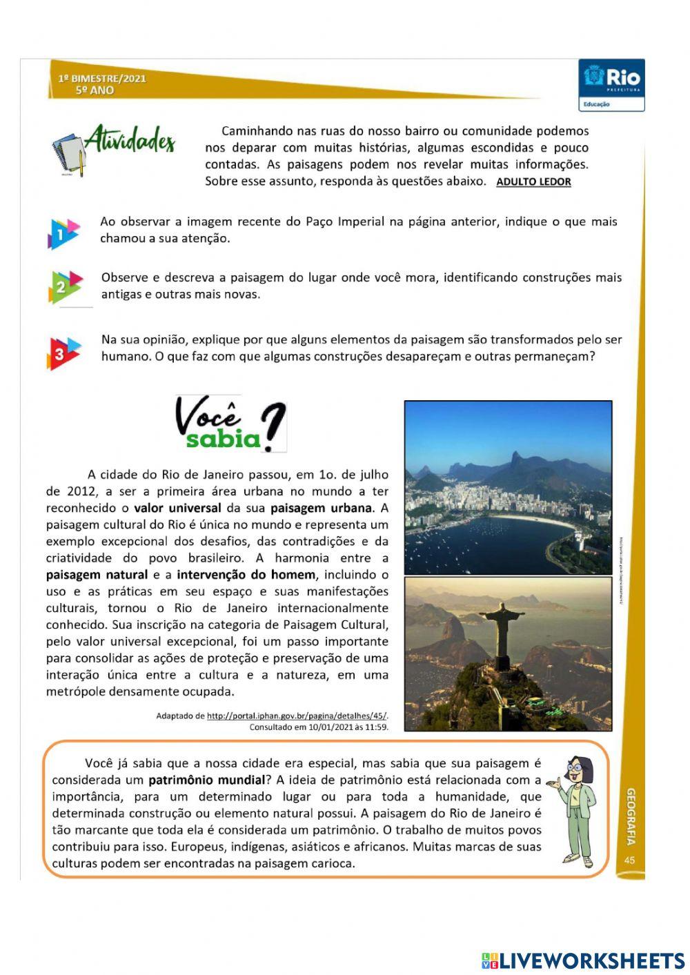 Paço Imperial Centro do Rio de Janeiro