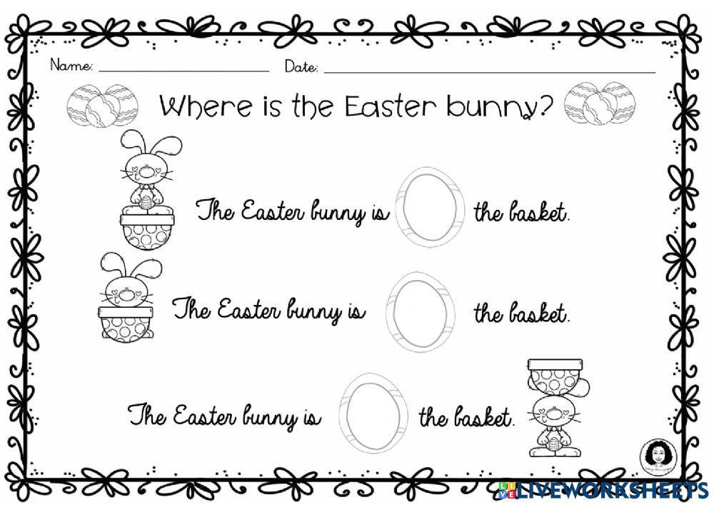 Where is the easter bunny?