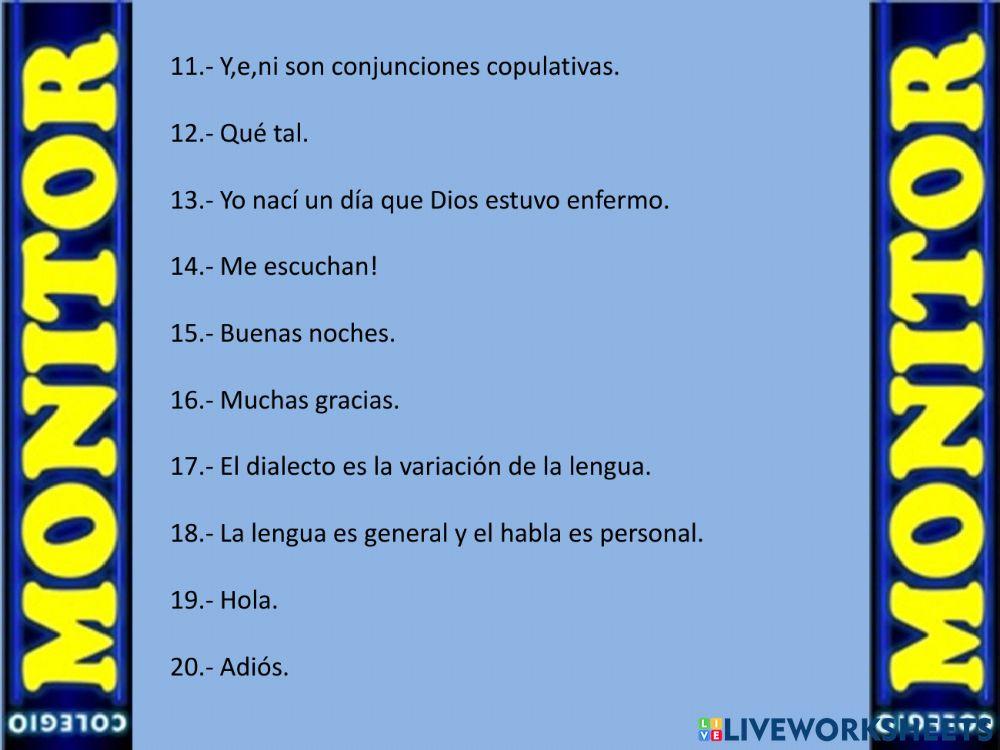 Funciones del lenguaje