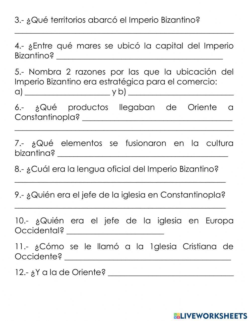 El imperio bizantino y el islam