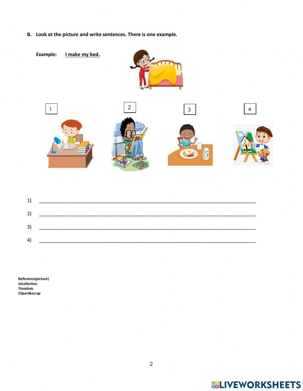 Acıbadem Schools 2nd Grade Writing Assessment 3