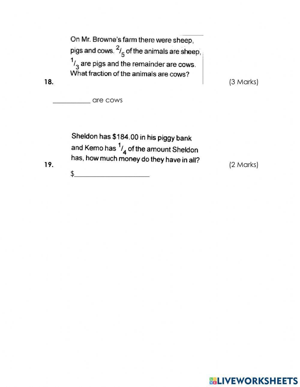 Mathematics Assessment