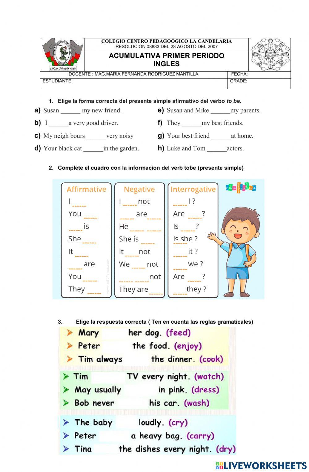 ACUMULATIVA INGLES COLCEPECA 2021