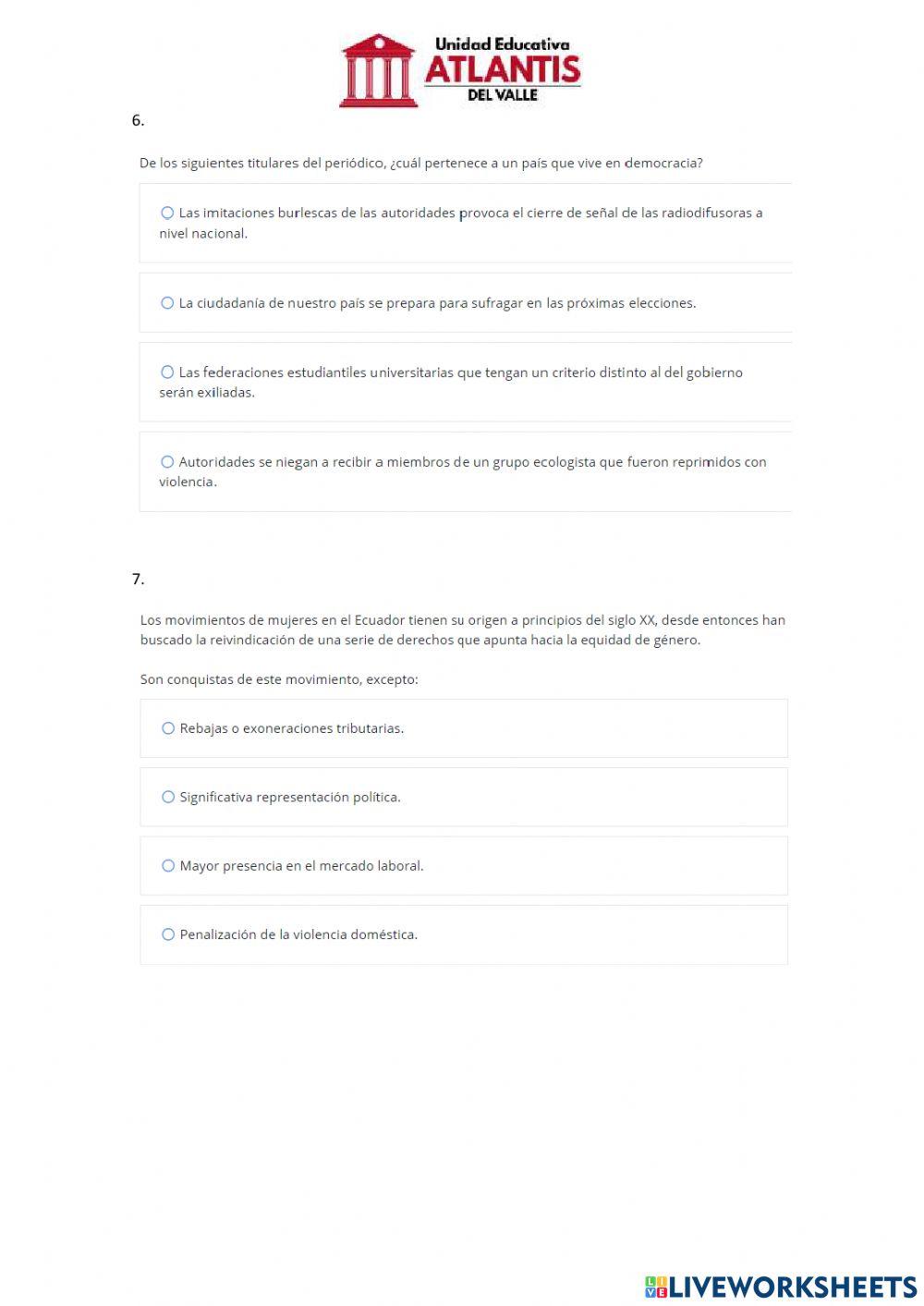 La democracia moderna